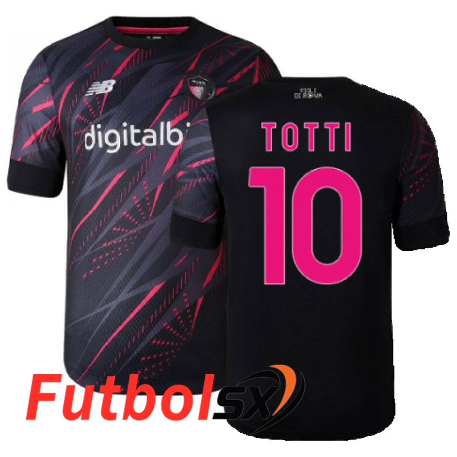 Ofertas De Comprar Camiseta AS Roma (Totti 10) Tercera 2022/2023 Baratas