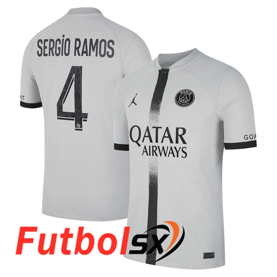 De Camiseta Paris (Sergio Ramos 4) Segunda 2022/2023 Baratas